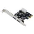 Počítačová karta: PCIe MOLEX,PCIe,USB A zásuvka x2 lišta