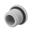 Záslepka M12 1,5 IP68 polyamid světle šedá Entrelec 10mm