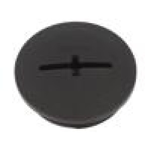 Záslepka M32 1,5 IP56 polyamid černá Závit: metrický 8mm