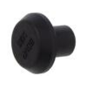 Záslepka IP66 CR černá SKINTOP® Rozměr: M20 -30÷70°C