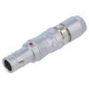 Konektor: kulatý zástrčka 00 vidlice PIN: 3 3A IP50 2,4÷3,3mm