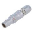 Konektor: kulatý zástrčka 00 vidlice PIN: 2 5A IP50 2,4÷3,3mm