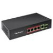 Switch Ethernet IEC C13,RJ45 zásuvka x5,SFP x1 černá