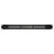 Patch panel černá Počet portů: 24 RJ45 zásuvka x24 RACK