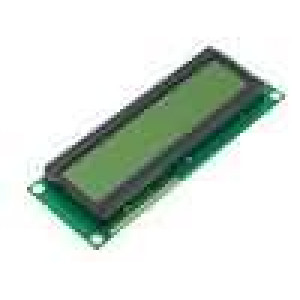 LCD display alfanumerický STN Positive 16x2 LED PIN:16