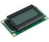 LCD display alfanumerický STN Positive 8x2 šedá LED