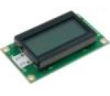 LCD display alfanumerický STN Positive 8x2 šedá LED