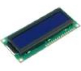 LCD display alfanumerický STN Negative 16x2 modrá LED