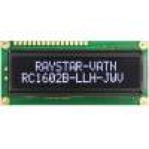LCD display alfanumerický VA Negative 16x2 LED PIN:16
