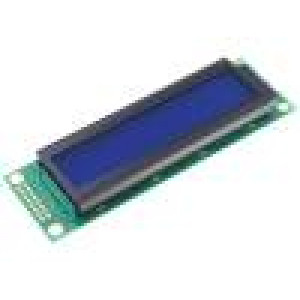 LCD display alfanumerický STN Negative 20x2 modrá LED