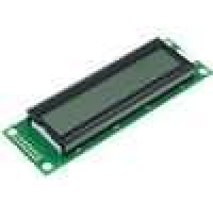 LCD display alfanumerický FSTN Positive 20x2 LED PIN:16