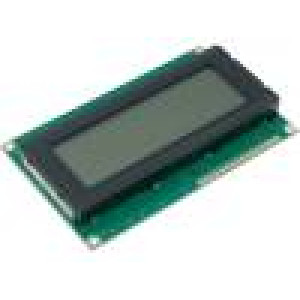 LCD display alfanumerický FSTN Positive 20x4 LED PIN:16