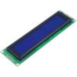 LCD display alfanumerický STN Positive 40x4 modrá LED