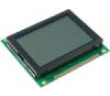 Zobrazovač LCD grafický STN Positive 128x64 šedá LED 2PIN0
