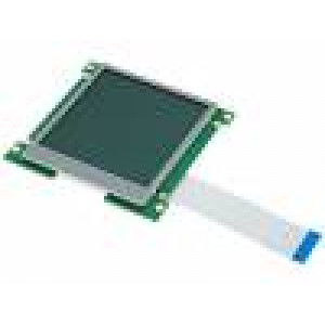 Zobrazovač LCD grafický COG, FSTN Positive 160x160 šedá LED