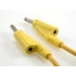 PP101-Y Měřicí šňůra PVC 1m žlutá 20A 60VDC Průř.vod:1mm2
