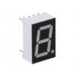 LED display jednomístný 7-segmentový