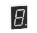 LED display jednomístný 7-segmentový