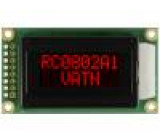 LCD display alfanumerický VA Negative 8x2 LED