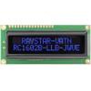 LCD display alfanumerický VA Negative 16x2 LED