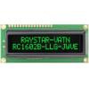 LCD display alfanumerický VA Negative 16x2 LED