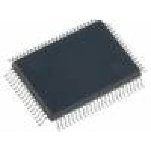 MC9S12A64CFUE Mikrokontrolér Montáž SMD QFP80 Rozhraní I2C, SPI, UART