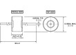 CG2-250L Ochrana přepěťová THT Výv axiální Usep.typ:250V 10GΩ 1,5pF