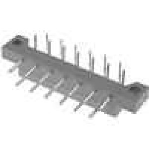 Zástrčka DIN 41617 vidlice PIN:13 THT úhlové 90° 4A 250V