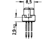 Zástrčka DIN 41612,typ C zásuvka PIN:32 THT přímý dél.4mm