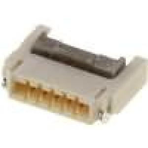 Konektor FFC / FPC vodorovné SMT 5 PIN 0,5mm 0,5A