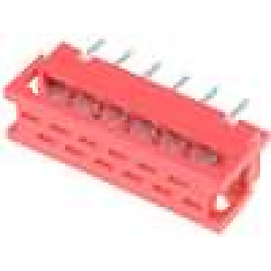 Konektor Micro-MaTch redukce PIN:12 IDC, THT 1,27mm 1,5A
