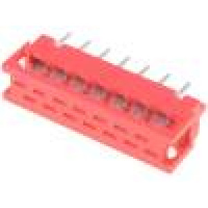 Konektor Micro-MaTch redukce 14PIN IDC, THT 1,27mm 1,5A