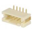 Zásuvka kabel-pl.spoj vidlice 2mm PIN: 5 SMT 1A pocínovaný