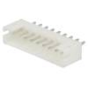 Zásuvka kabel-pl.spoj vidlice 2mm PIN: 9 THT 1A pocínovaný