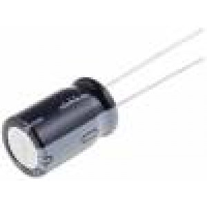 Kondenzátor elektrolytický THT 220uF 200V Ø18x35,5mm ±20%