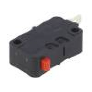 Mikrospínač SNAP ACTION bez páčky SPST-NO 16A/250VAC ON-(ON)