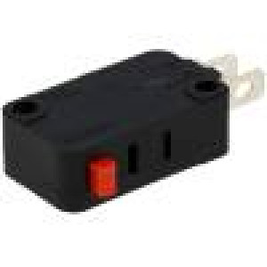 Mikrospínač SNAP ACTION bez páčky SPDT 5A/250VAC ON-(ON)