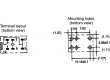 G5V1-6 Relé elektromagnetické SPDT Ucívky:6VDC 0,5A/125VAC 1A/24VDC