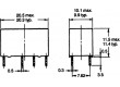 G5V2-H1-9 Relé elektromagnetické DPDT Ucívky:9VDC 0,5A/125VAC 2A/30VDC