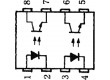Optočlen SMD Kanály:2 Výst tranzistorový Uizol:2,5kV Uce:70V
