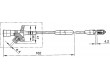 Měřicí hrot s háčkem propichovací 10A červená 1000V 4mm 80MΩ