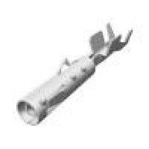 Kontakt zásuvka 0,635mm pocínovaný 0,5mm2 CMC role 6A 14VDC