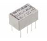 IM01TS Relé elektromagnetické DPDT Ucívky:3VDC 0,5A/125VAC 2A/30VDC
