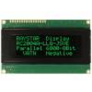 LCD display alfanumerický VA Negative 20x4 LED PIN:16
