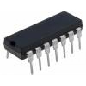 CD4068BE IC číslicový NAND Kanály:1 Vstupy:8 CMOS DIP14