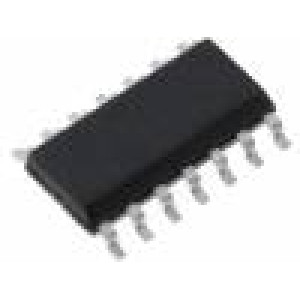 HEF4066BT.653 IC číslicový bilateral, switch Kanály:4 CMOS SOP14