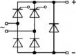 Řiditelný usměrňovací můstek 1,4kV 30A 320A tyristor/dioda
