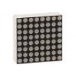 Zobrazovač LED matice 8x8 červená 10,2mcd katoda 20x20mm