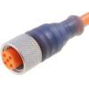 Kabel: pro snímače/automatizaci M12 PIN: 5 přímý 2m zástrčka