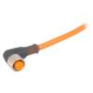 Kabel: pro snímače/automatizaci M12 PIN: 5 úhlový 2m zástrčka